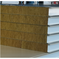 5公分彩鋼巖棉復合板廠家報價