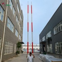 古樹名木鈦合金避雷針 2米3米輕質絕緣避雷針 玻璃纖維支桿