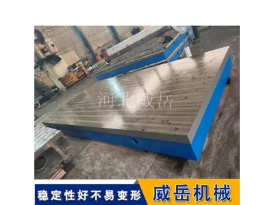 大型試驗鐵地板2000×4000mm承重15t發動機測試臺