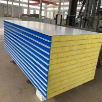 耐高溫定制環保彩鋼巖棉板 多規格可選  凈化空氣