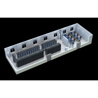 杭州效果圖制作|機房電池間|UPS配電室|中控室效果圖設計